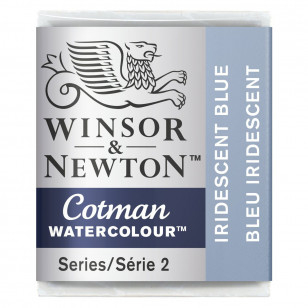 Aquarela Winsor & Newton Cotman Pastilha Iridescent Blue