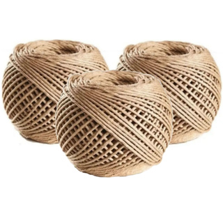 Kit 3 Un Barbante Fio Cordão Rami 2mm 100g Sisal 90 Mts Artesanato Decoração Bem Casados Convites em Oferta na Shopee