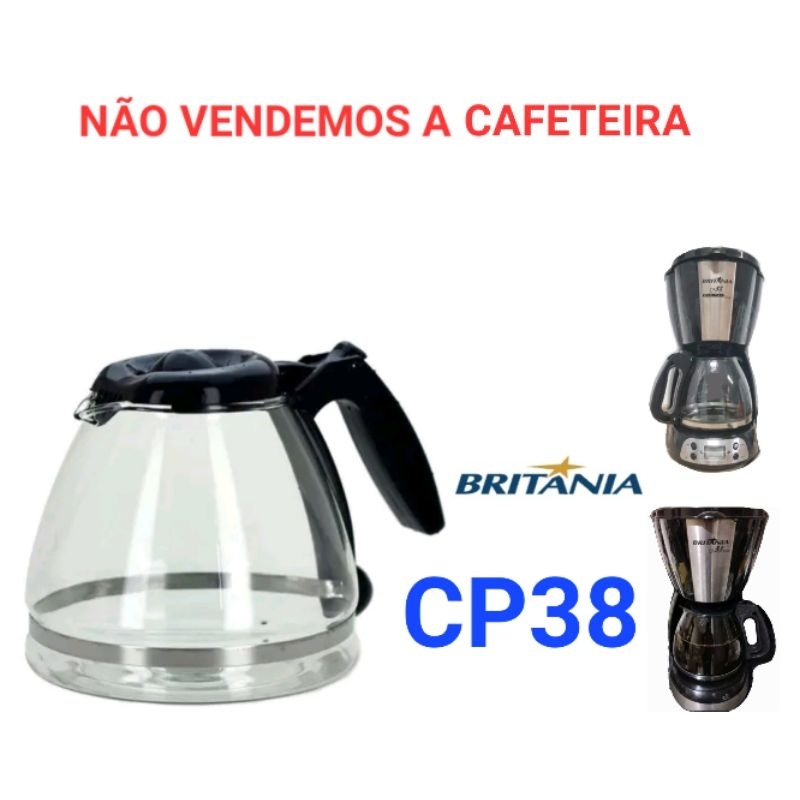 Jarra para Cafeteira BRITÂNIA CP38 - COMPATÍVEL em Oferta na Shopee
