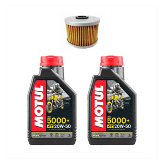 2 L Óleo Motul 5000 20w50 + Filtro Xr250 Tornado Sahara 350 em Oferta na Shopee