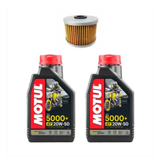 2 L Óleo Motul 5000 20w50 + Filtro Xr250 Tornado Sahara 350 em Oferta na Shopee