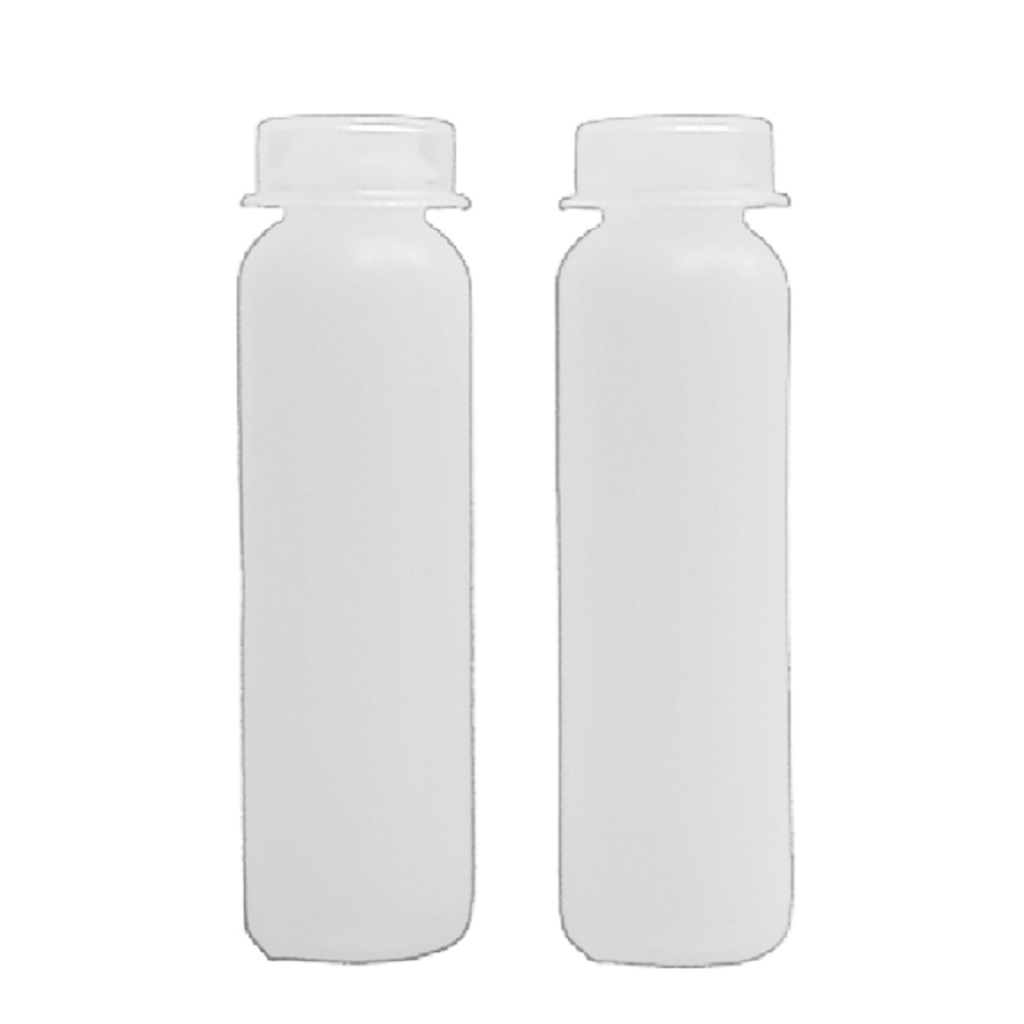 200 frasco flaconete de 10 ml de plástico com tampa de pressão