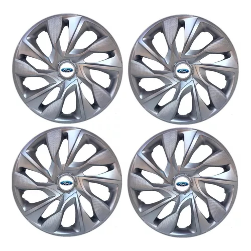 Calota de Roda Ds4 Aro 13 14 15 Ford Fiesta 1995 1996 1997 1998 1999 2000 2001 2002 2003 2004 2005 2006 2007 2008 2009 2010 2011 2012 2013 2014 2015 2016 2017 2018