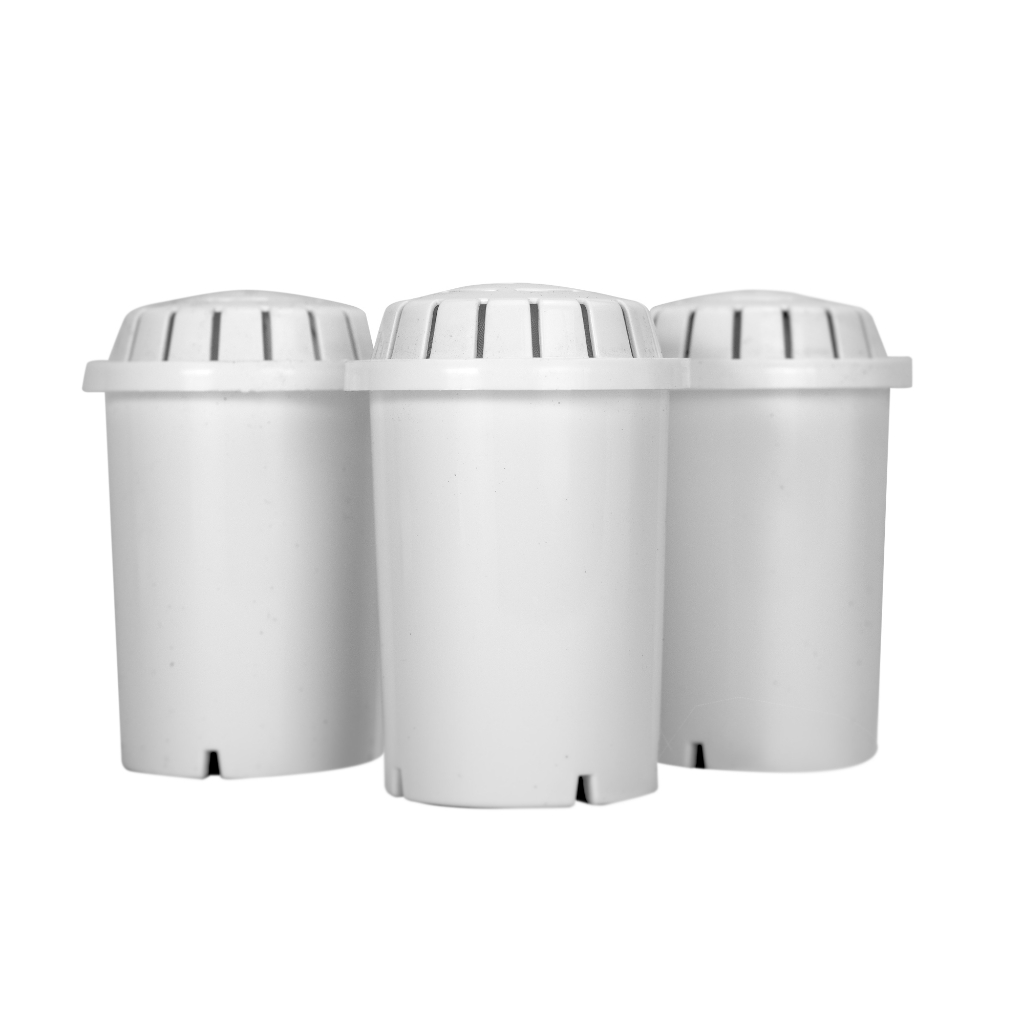 Kit Com 3 Filtros Purificador De Água Aquafresh Biscuitt em Oferta na Shopee