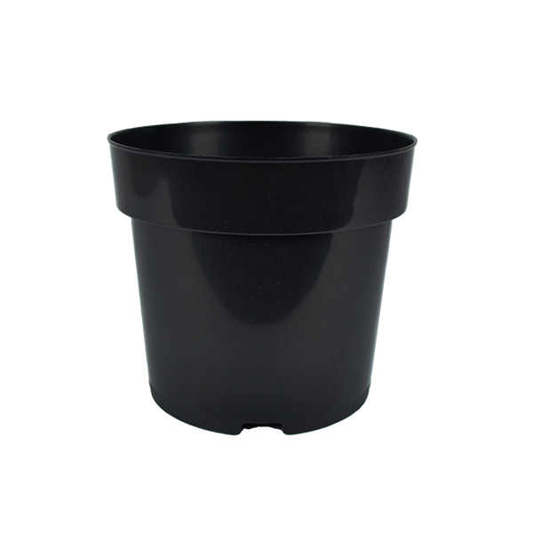 Kit 30 Vasos Plástico Pote 17 Liso 2,3 Litros Preto Plantas Flores Temperos