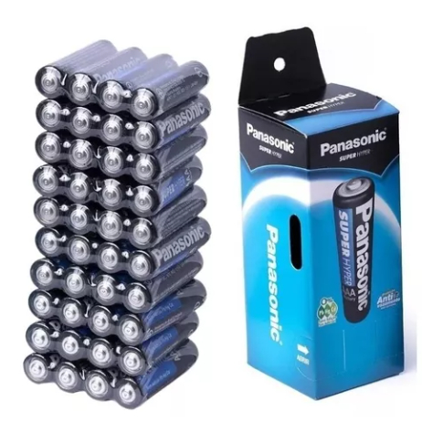 Tubo Pilhas Aaa Palito Tubo Economico Para Controle Remoto-40 pilhas