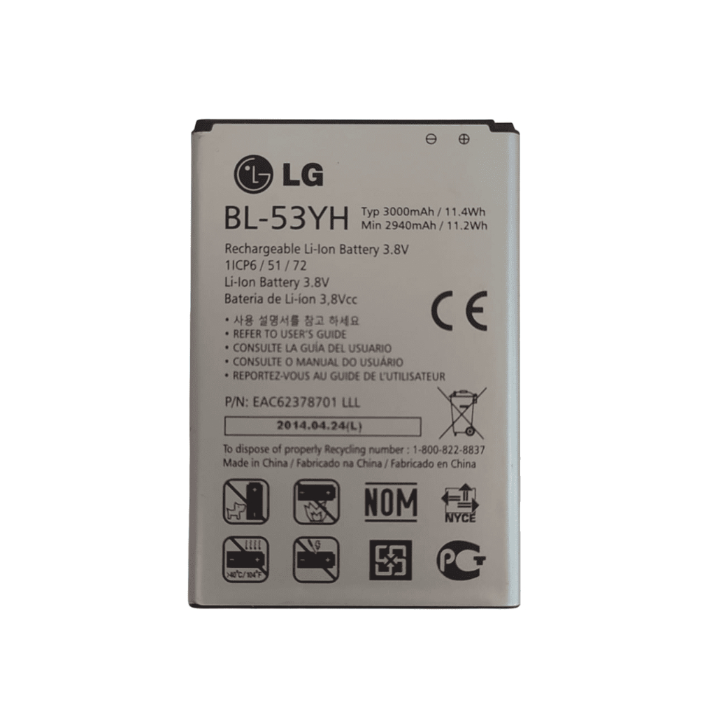 Bateria compatível Lg G3 D855 D850 D690 BL 53YH