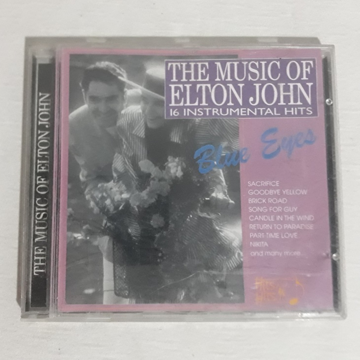 CD THE MUSIC OF ELTON JOHN - 16 INSTRUMENTAL HITS - EM ÓTIMO ESTADO