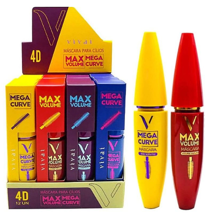Rimel Máscara para Cílios 4D Vivai-2188.1.1 em Oferta na Shopee