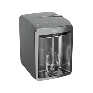 Purificador de Água Consul Refrigerado Eletrônico CPB33AF Cinza Bivolt em Oferta na Shopee