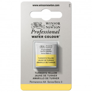 Tinta Aquarela Winsor & Newton Profissional Pastilha S3 649 Turner Yellow