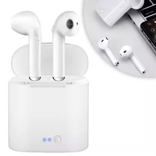 Fone Intra-Auricular Sem Fio Bluetooth i12 Tws Touch