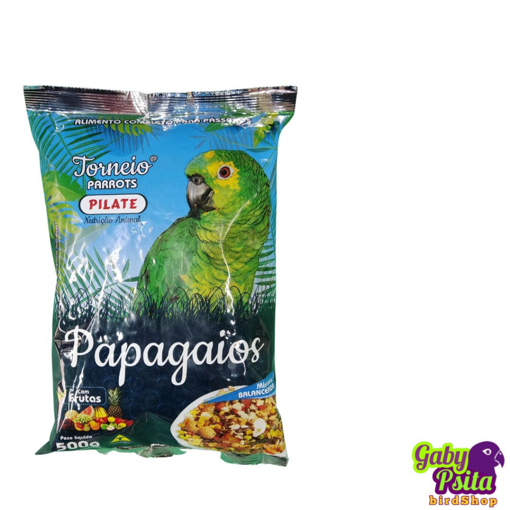 PAPAGAIO COM FRUTAS ESPECIAL