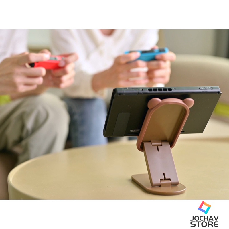 Suporte Bichinhos Para Celular e Tablet Dobrável Ajustável Apoio de Mesa - detalhe