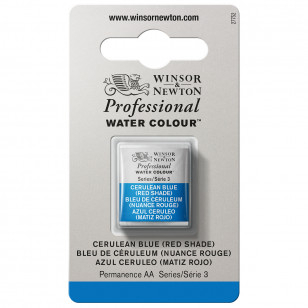 Tinta Aquarela Winsor & Newton Profissional Pastilha S3 140 Cerulean Blue Red