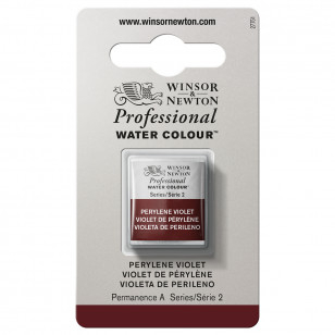 Tinta Aquarela Winsor & Newton Profissional Pastilha S2 470 Perylene Violet