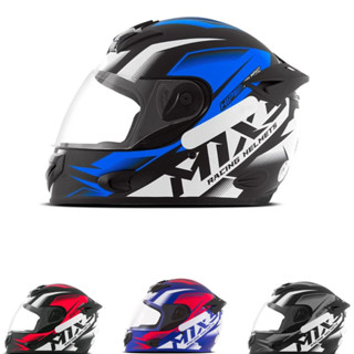 Capacete Moto Masculino E Feminino Fechado MX2 Storm Fosco Mixs