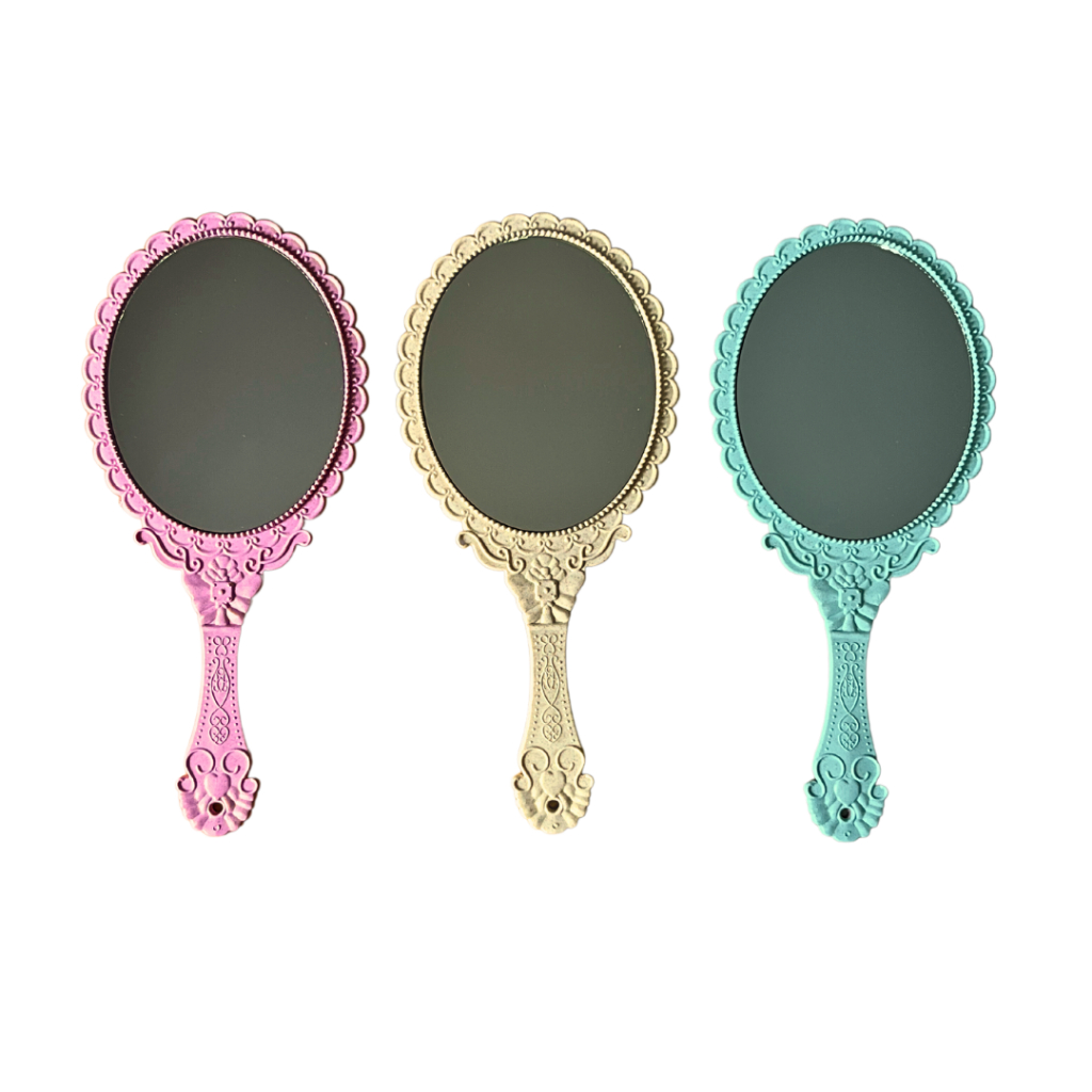 Espelho De Mão Para Maquiagem Médicos E Dentistas Estampado Bolsa