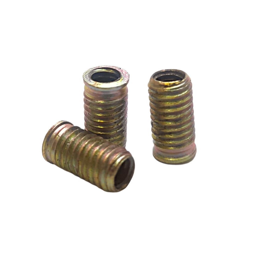 Bucha Roscada Tucho Rosca Postiça M6 x 8 x 15mm - 10 peças