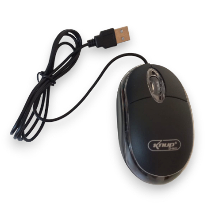 Mouse Optico Com Fio 1200DPI (KP-M611)