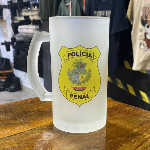 CANECA CHOPP POLICIA PENAL GOIAS