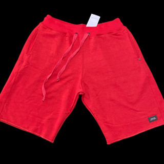BERMUDA DE MOLETOM 3 CABOS OSKLEN, VERMELHO