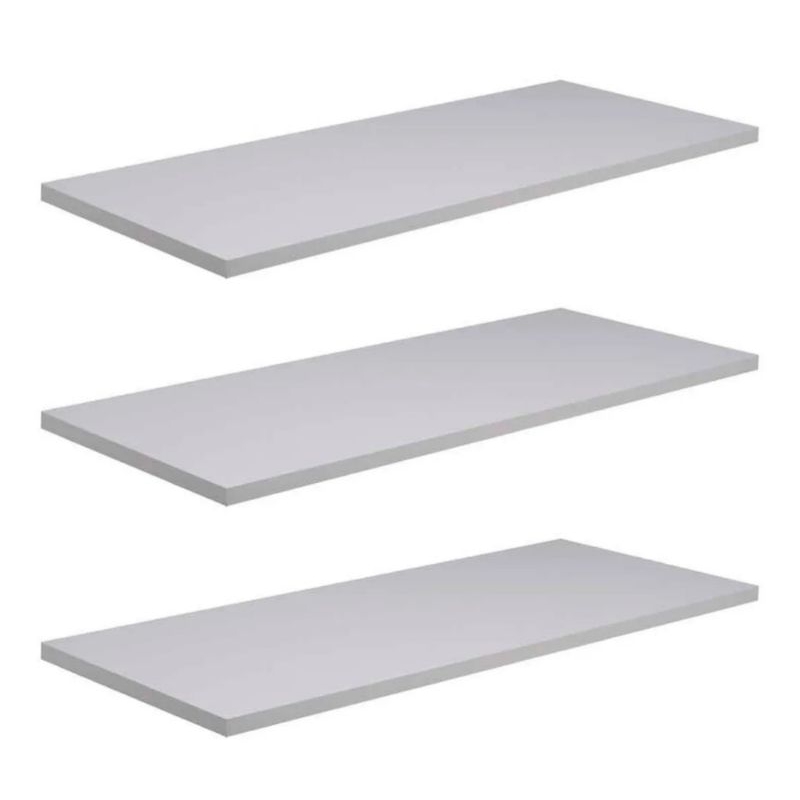 Prateleiras 40x25 na cor branca fosco 100%MDF em Oferta na Shopee