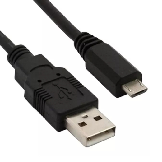 KIT 05 Cabo Carga Usb V8 Carregar Controle Plastation 4 Ps4 1.5 Metro