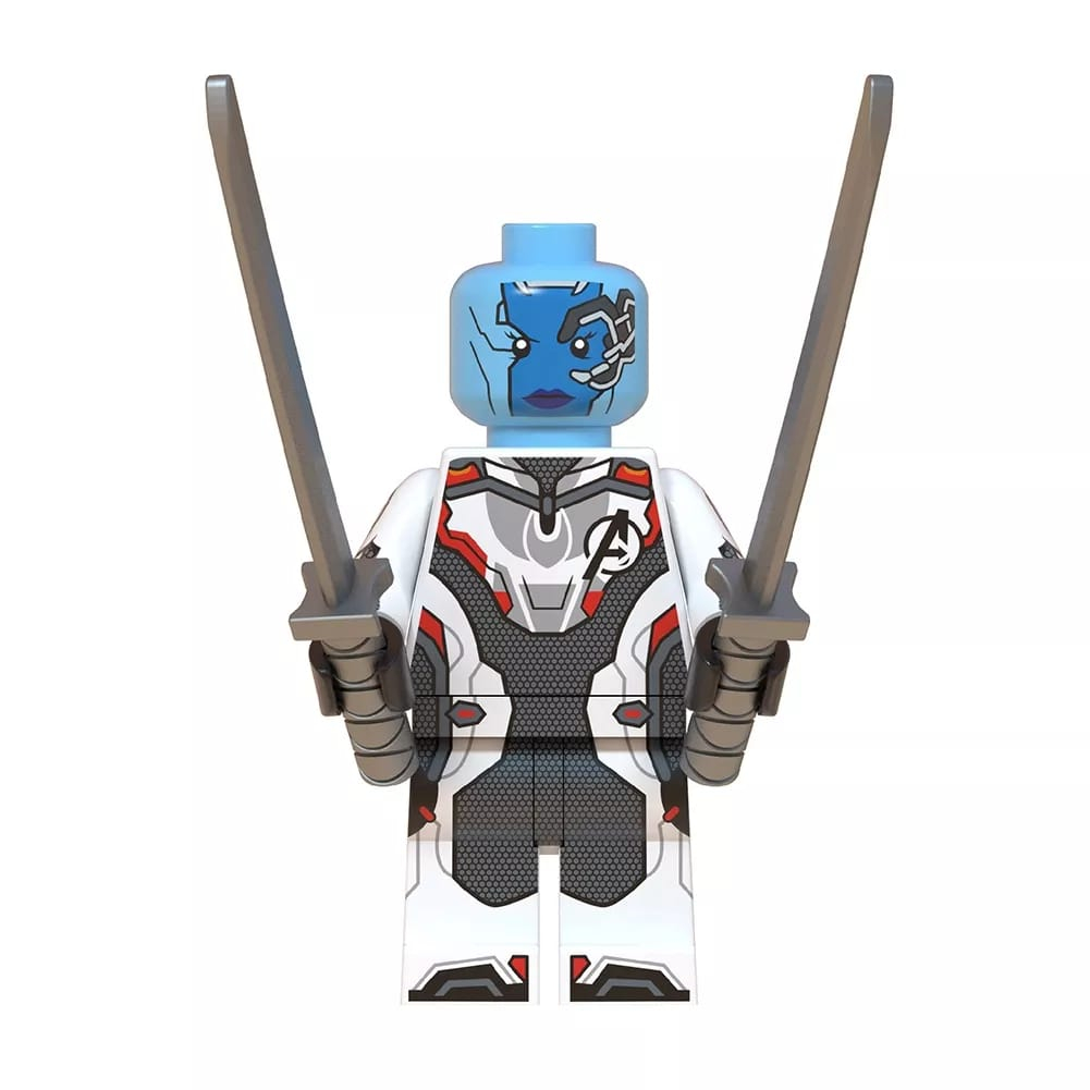 Boneco Nebulosa Guardiões da Galáxia Vol Colecionável Compatível  - Universo Marvel Vingadores Dc action figure Hulk Homem-Formiga Capitão América Rocket Raccoon