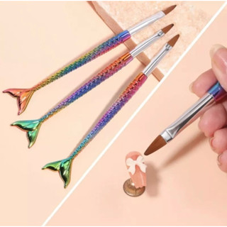 PINCEL PARA UNHAS DE PORCELANA CABO CAUDA DE SEREIA à unidade