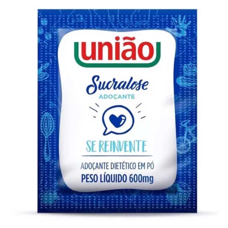 KIT SACHÊ SUCRALOSE UNIÃO COM 100 UNID. OU 200UNID. em Oferta na Shopee
