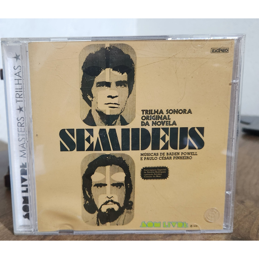 CD - O SEMIDEUS - NACIONAL  - SOM LIVRE