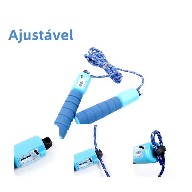 Corda Pular Profissional 3 Metro Aço Rolamento Musculação Promoção/Corda De Pular Com Contador Para Fitness  E Exercício/Faixa Elástica Fisioterapia Academia Thera Band Para Exercícios Multifuncionais 1,5 Metro Espessura