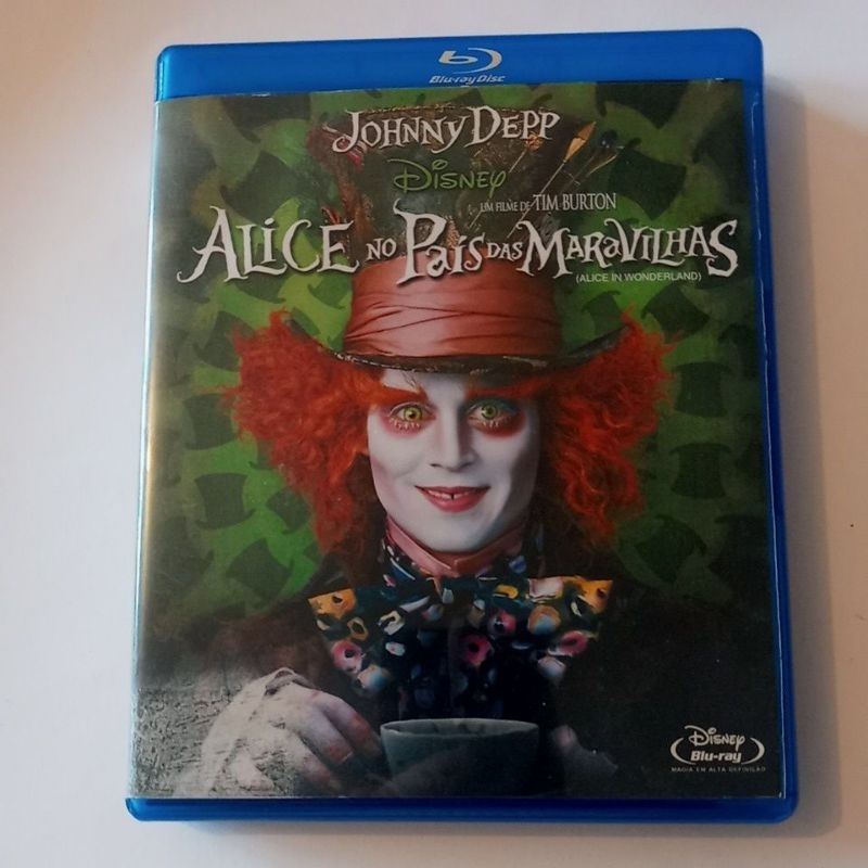 BLURAY ALICE NO PAIS DAS MARAVILHAS / JOHNNY DEPP