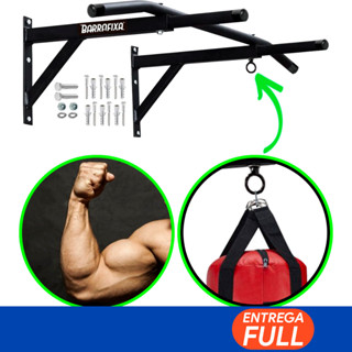 Barra Fixa De Parede Para Treinar Tríceps Paralelas Pull-up Chin-up