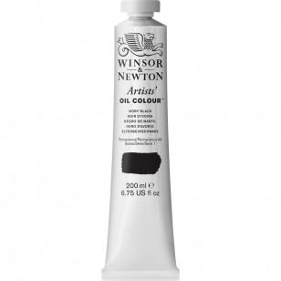 Tinta Óleo Winsor & Newton Artist 200ml S1 Ivory Black