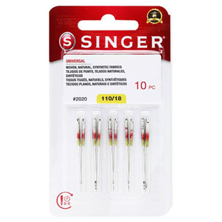 Agulha De Máquina Singer 2020 Comum N.18 Com 10und