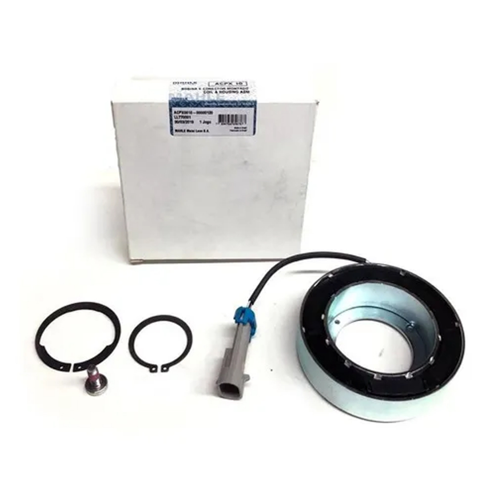 Bobina e Conector do Compressor de Ar Condicionado Mahle ACPX10; Modelo Delphi CB10024