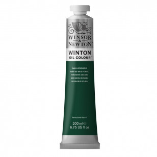 Tinta Óleo Winsor & Newton Winton 200ml 405 Dark Verdigris
