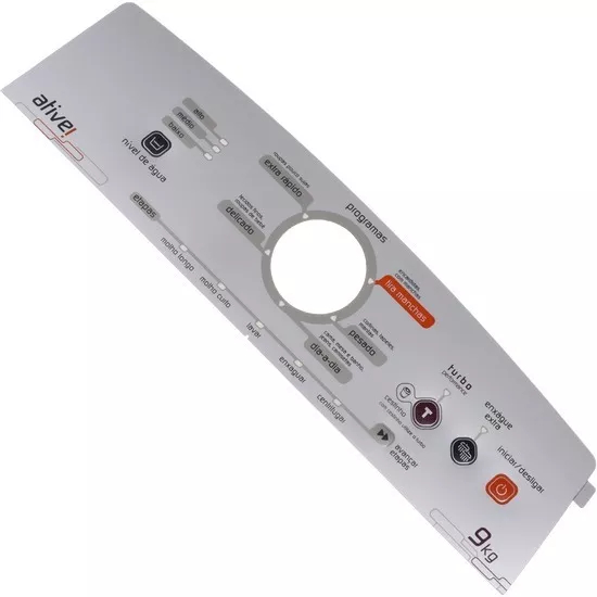 Painel Decorativo Adesivo para Lavadora Brastemp Bwl09 W10247043