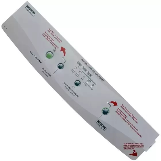 Painel Decorativo Para Lavadora Brastemp 326037767 Bwm08a