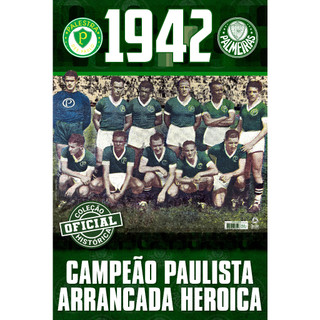 Coleção Oficial Histórica Palmeiras Edição 01 | Pôster Campeão Paulista de 1942 - Acompanha Box para Guardar Coleção em Oferta na Shopee