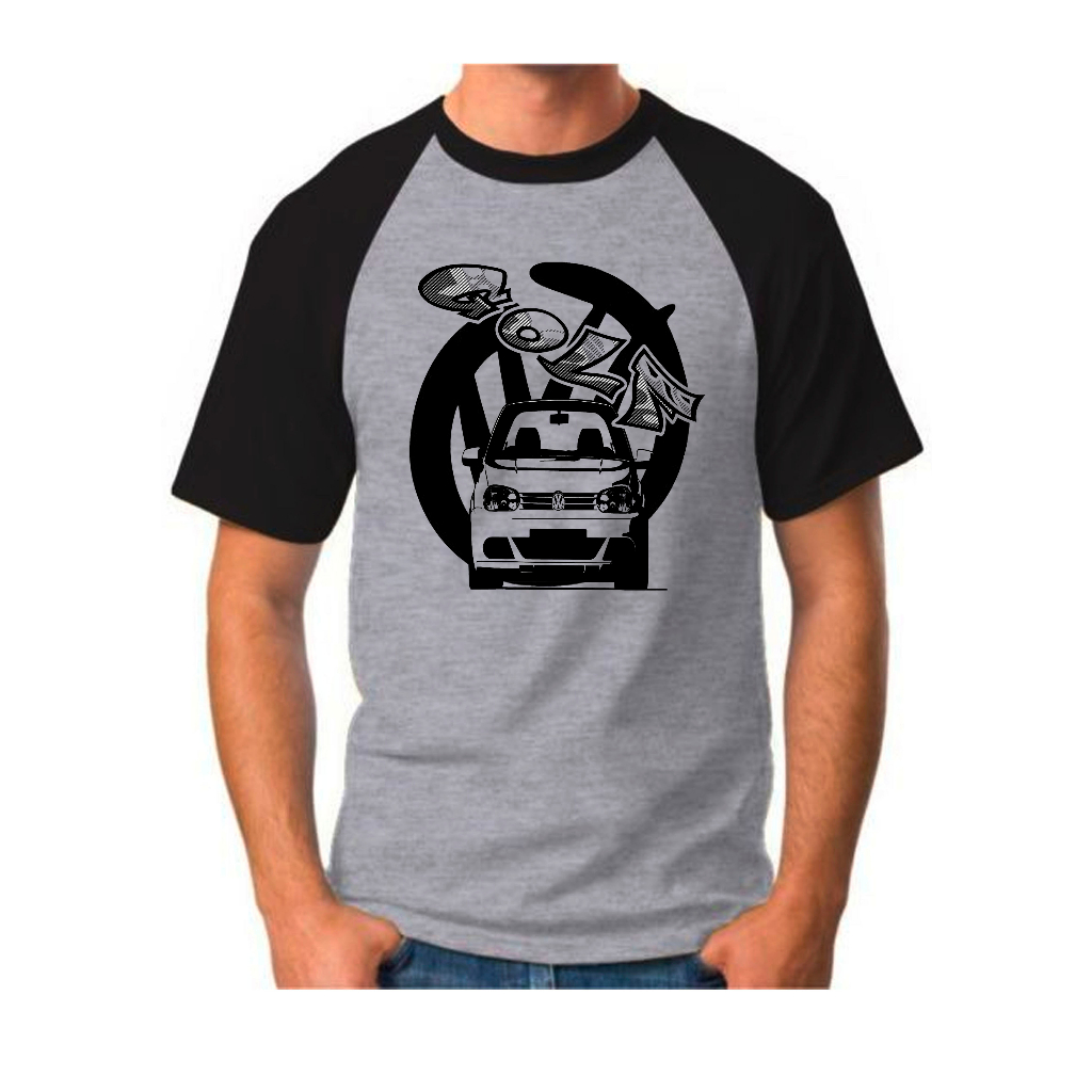 camiseta camisa masculina carro volkswagen golf sapão fixa barato