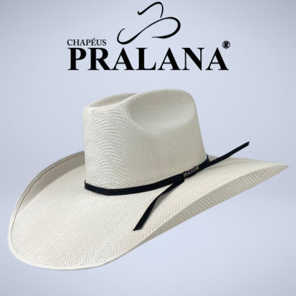 Chapéu Unissex Country Pralana Original Cross Cotton Aba 12 Algodão Branco Bandinha Ref:175.12634.3315