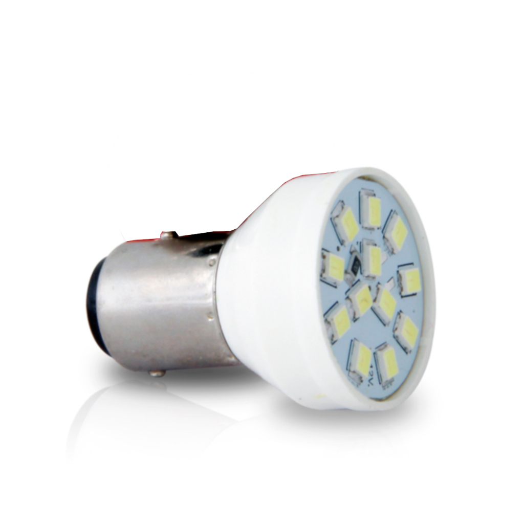 Lâmpada LED 1141 12V 3.5W 12 LEDs 1Polo - BR em Oferta na Shopee