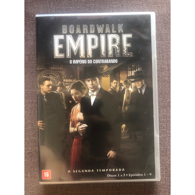 DVD Boardwalk Empire Segunda Temporada.