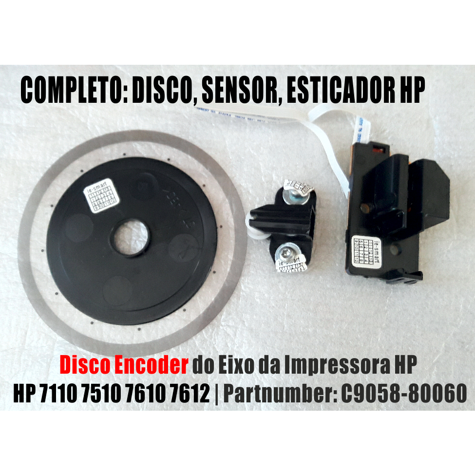 Encoder da Impressora HP 7110 7510 7610 7612 | Partnumber: C9058-80060