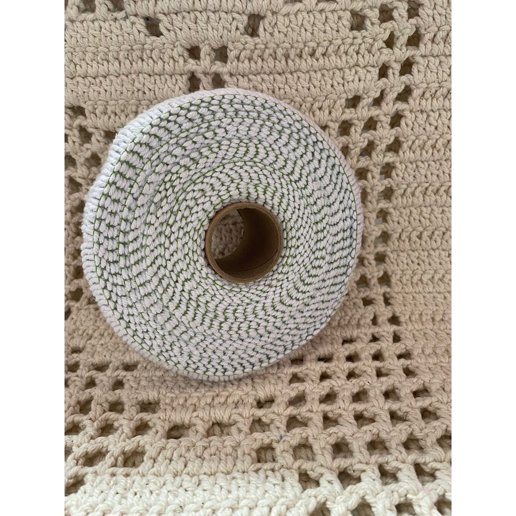 10 MTS DE FRANJA DE ALGODAO PARA ACABAMENTOS em Oferta na Shopee