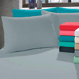 Kit 10 Fronhas 5 Pares Cores Lisas Para Travesseiro 70cm x 50cm Micropercal 170 Fios- Preço Atacado em Oferta na Shopee