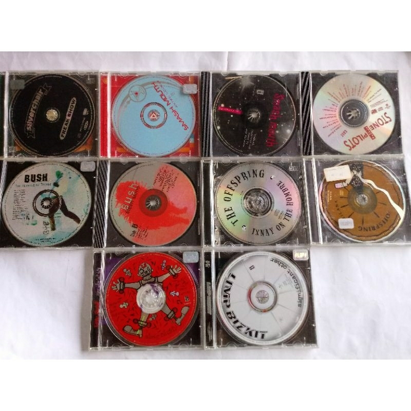 Cds Rock sem capa frontal stone temple pilots offspring smash mouth